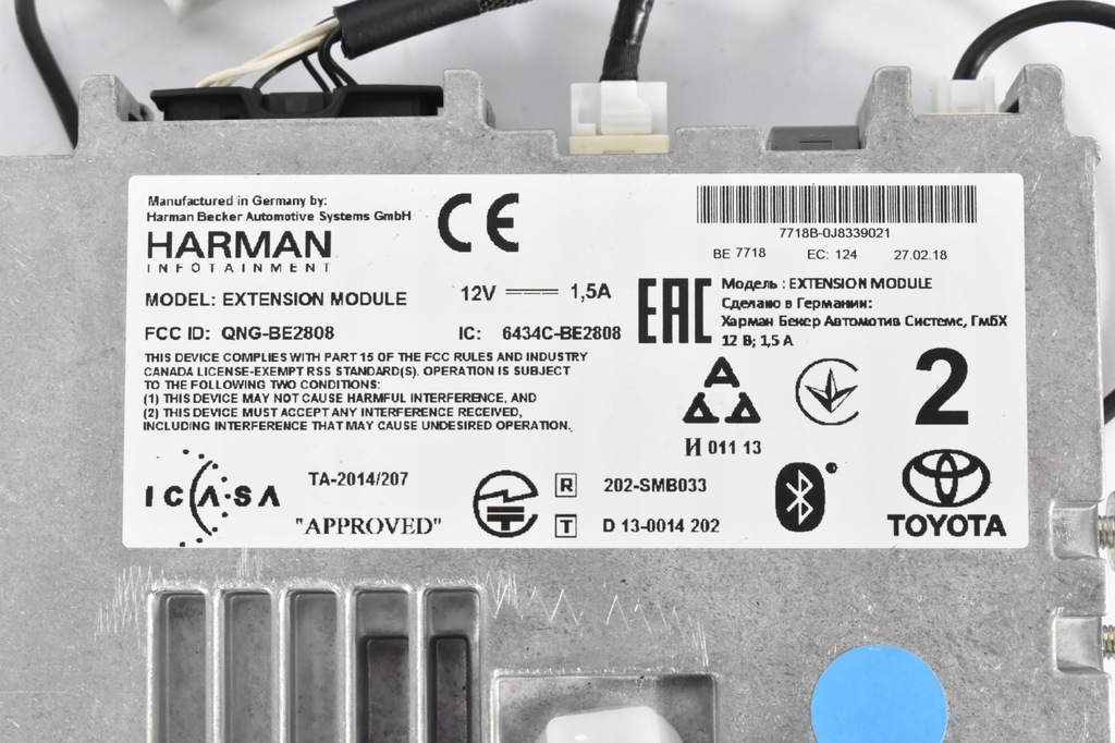 86840-0F020 MODUL DE NAVIGARE GPS TOYOTA YARIS III AURIS II RAV4 IV CH-R Product image