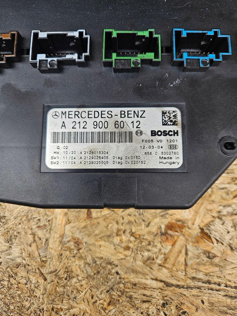 MERCEDES E W212 MODUL CONTROLLER SAM CUTIE SIGURANȚE A2129006012 Product image