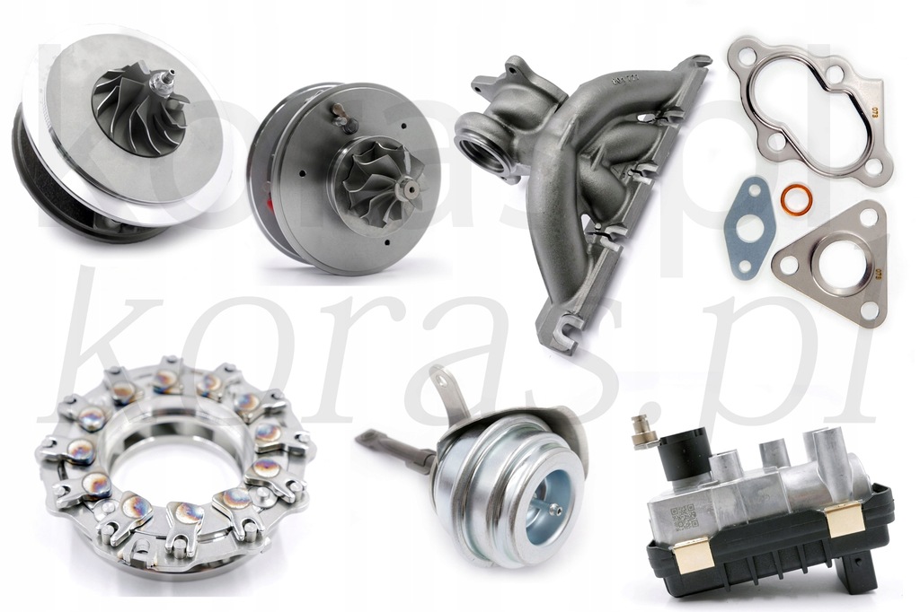 Citroen Peugeot 2.0 HDI 136/140 HP DW10BTED4 756047-5 0375J1 Turbocompresor Product image