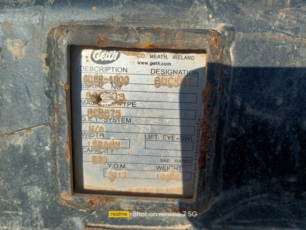GAUȚĂ pentru excavatoare Buldoexcavatoare GEITH 150 1500 Skarpowa cuplare rapidă Product image
