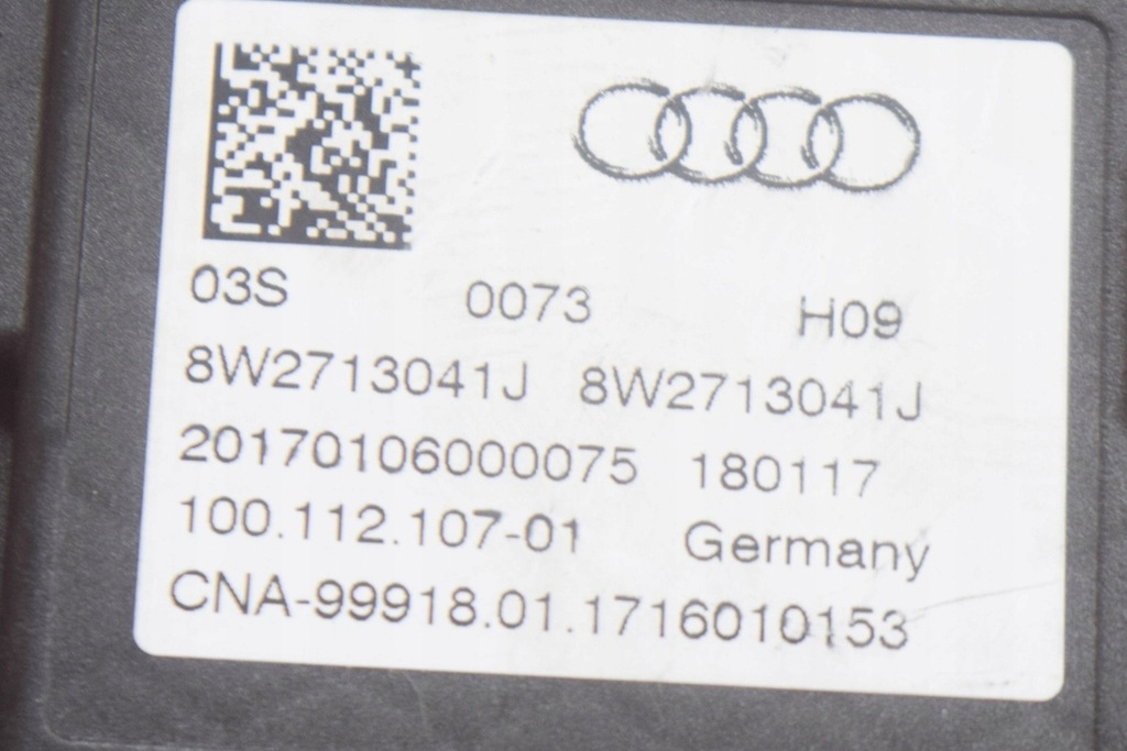 AUDI A5 8W6 Cutie de viteze automata RHD 8W2713041J 2.0TDI 140kw 2017 Product image