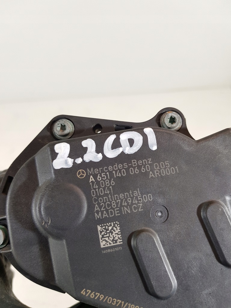 SUPPA EGR A6511400660 MERCEDES W204 2.2CDI Product image