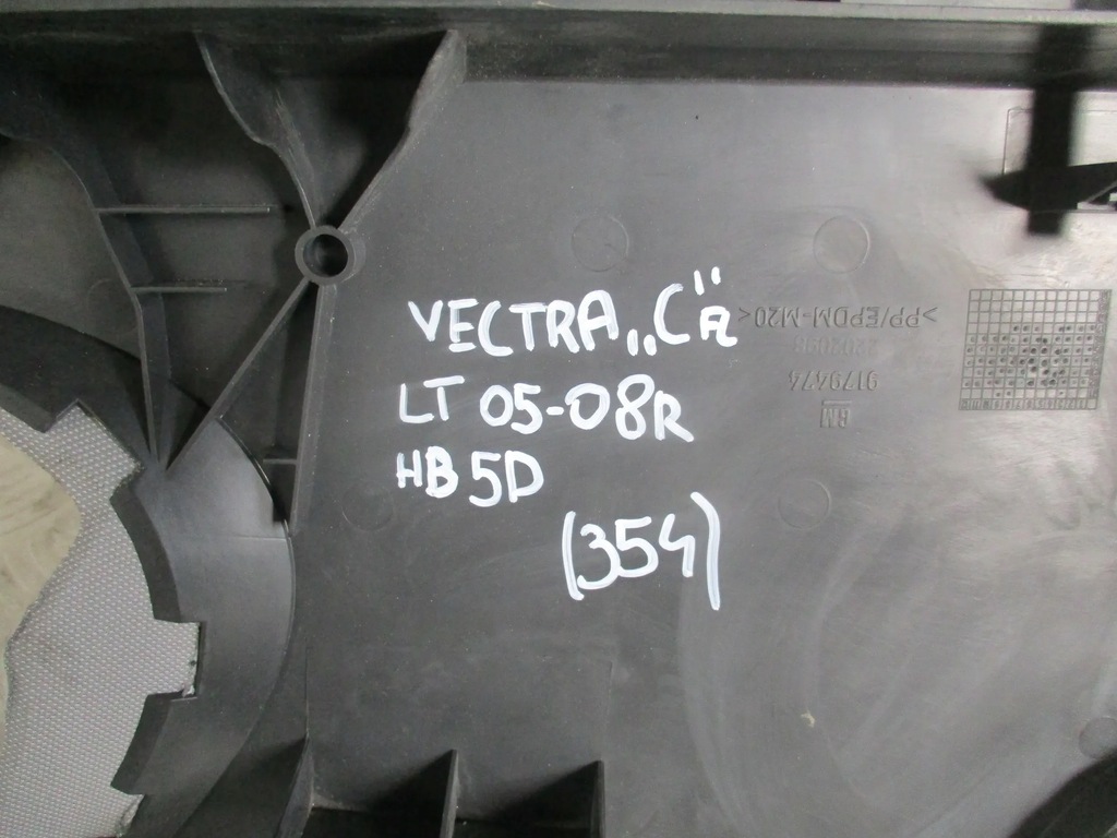 CAPAC SPATE STÂNGA 9179474 OPEL VECTRA C 1.9 CDTI 05-08 Product image