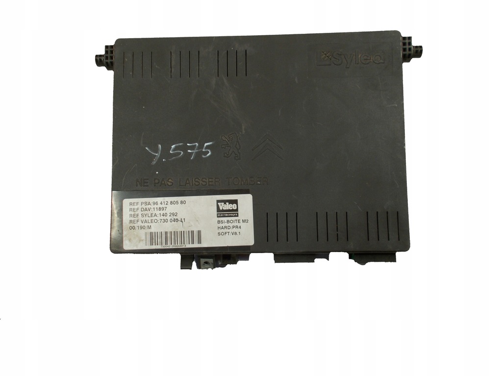CITROEN PEUGEOT SKRZYNKA BSI STEROWNIK MOIDUŁ KOMFORTU 9641280580 Product image