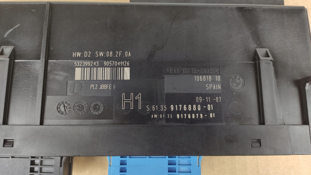 BMW E87 E90 MODUL CONFORT PL2 JBBFE II H1 9176880 Product image