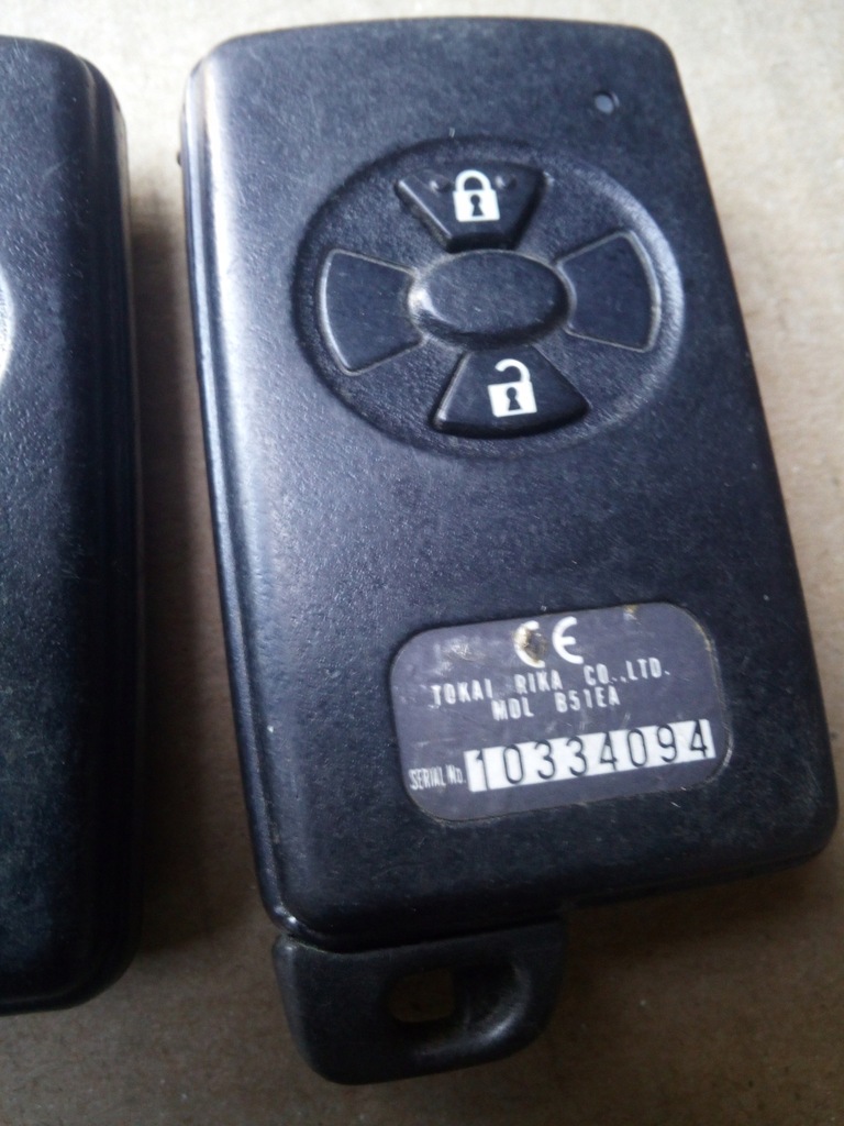 TOYOTA AURIS I 06-12 smart-key b51ea Product image