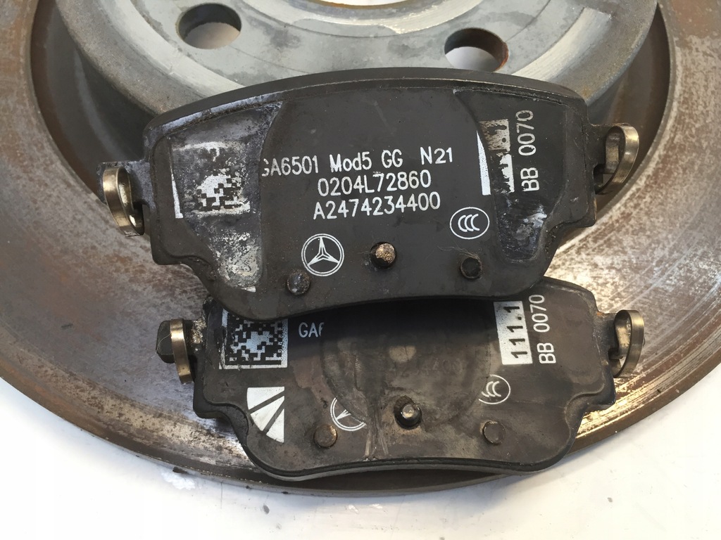 MERCEDES A W177 2021 DISCURI FRANA SPATE 285mm Product image