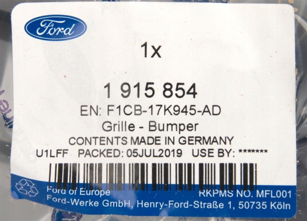 Ford C-MAX MK2 GRAND C-MAX 2015- OE Grila de bara de protecție Product image