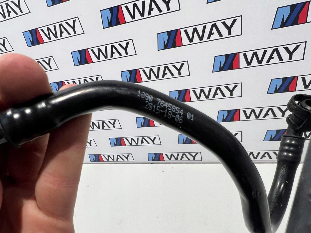 BMW F20 F30 Lift F36 Valcă de evacuare a rezervorului de țeavă 7645854 Product image