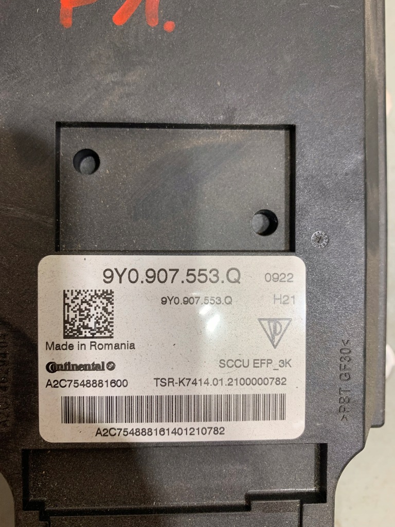 9Y0907553Q ECU Suspensie pneumatică Porsche Cayenne Product image