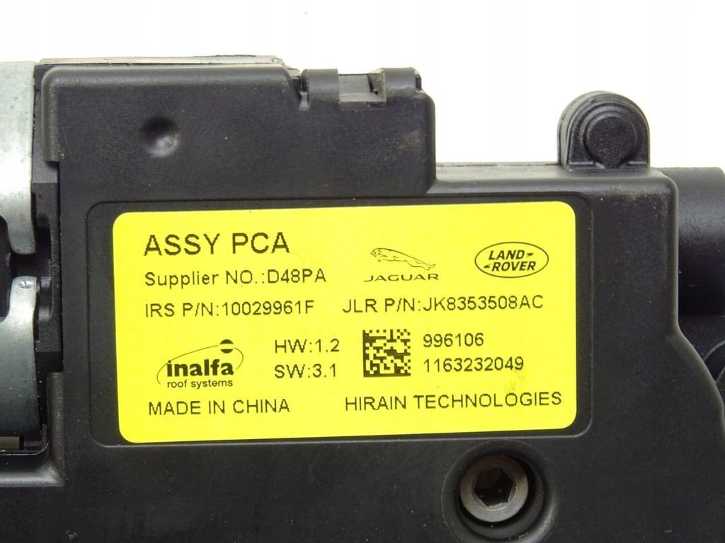 MOTOR TRAPĂ JAGUAR F-PACE MOTOR JK8353508AC Product image
