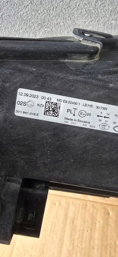 LAMPĂ FULL LED TOYOTA AURIS II 2 LIFT, STÂNGA Product image