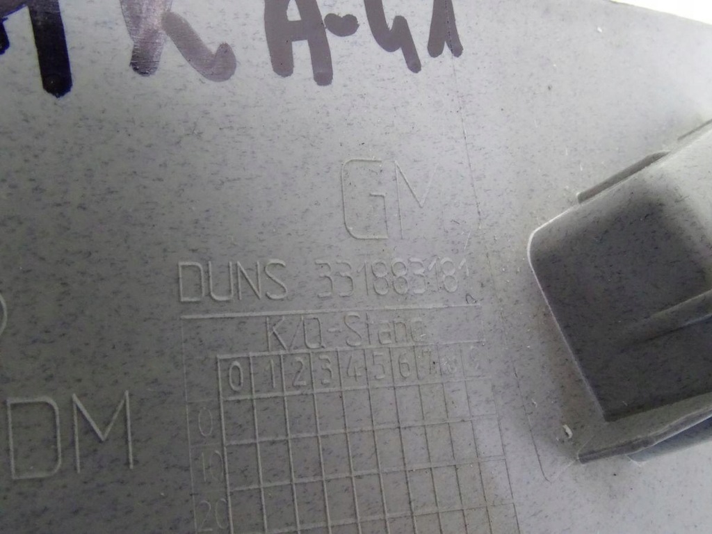 Opel Astra K 15-22 Pilon Acoperire Stație din spate Vagon 39046860 331883181 Product image