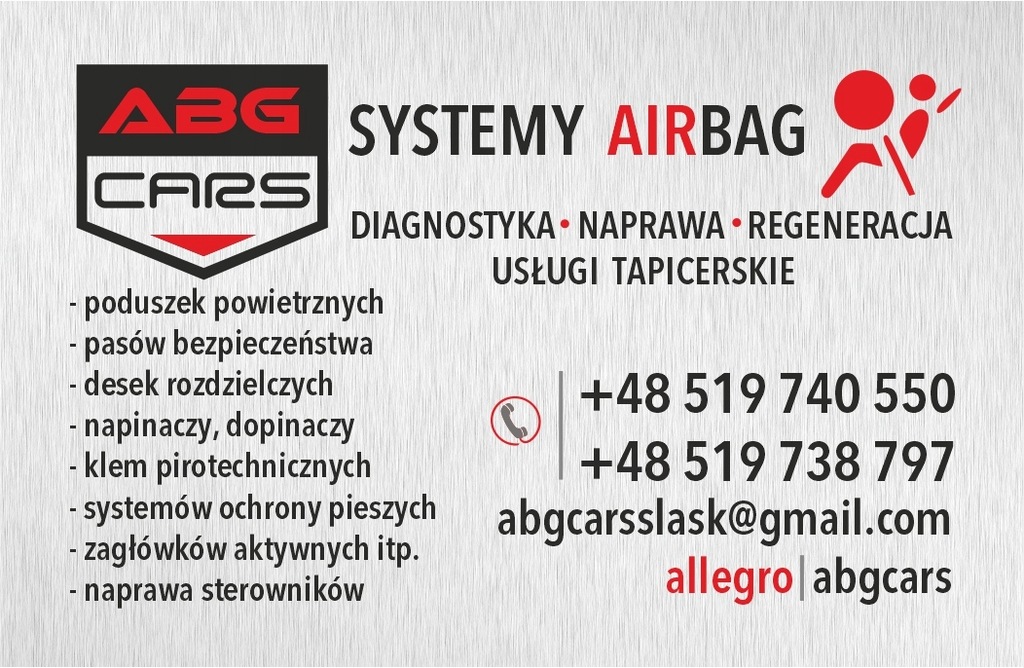 CUREA AIRBAG CONSOLA PLANCA DE BORD CITROEN ELYSEE Product image