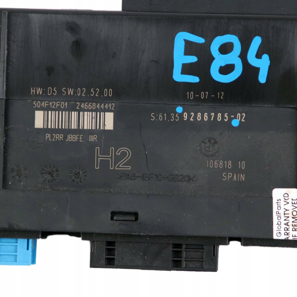 BMW X1 E84 Modulul de confort ECU 9286785 Product image