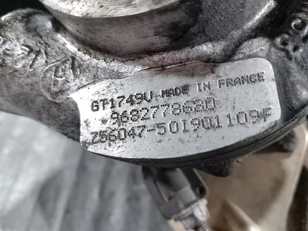 TURBINA PEUGEOT 508 9682778680 GT1749V 2.0 HDI Product image