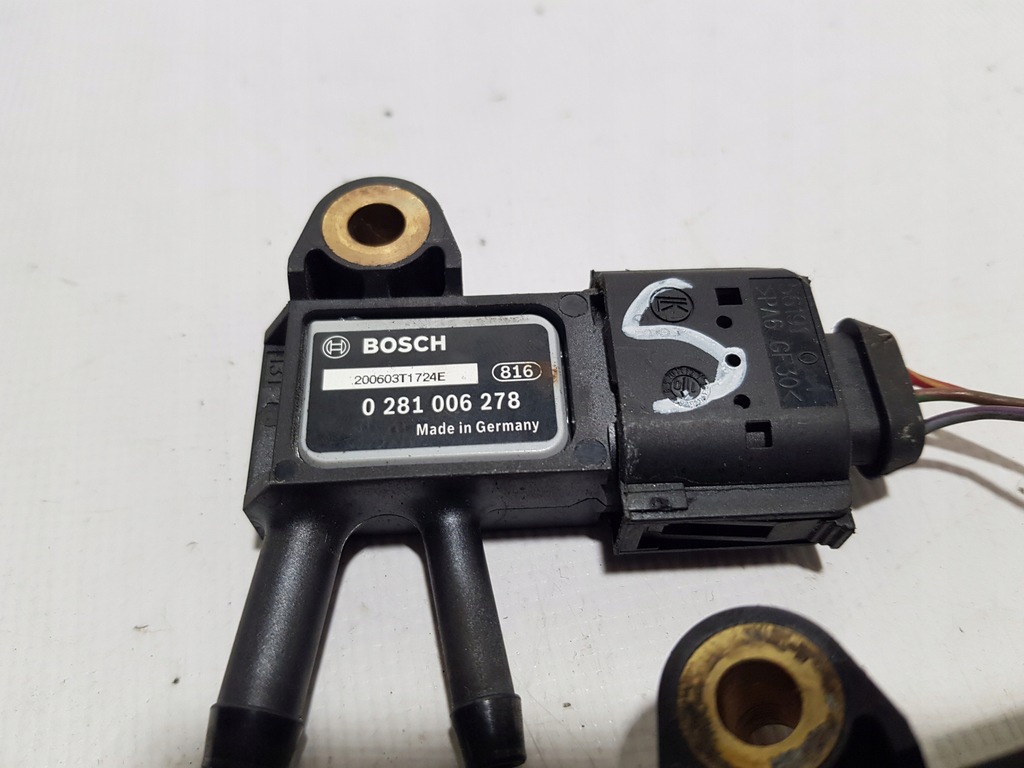 MERCEDES W164 W207 W221 W204 W211 0281006278 SENSOR PRESIUNE GAZE DE ESAPAMENT Product image