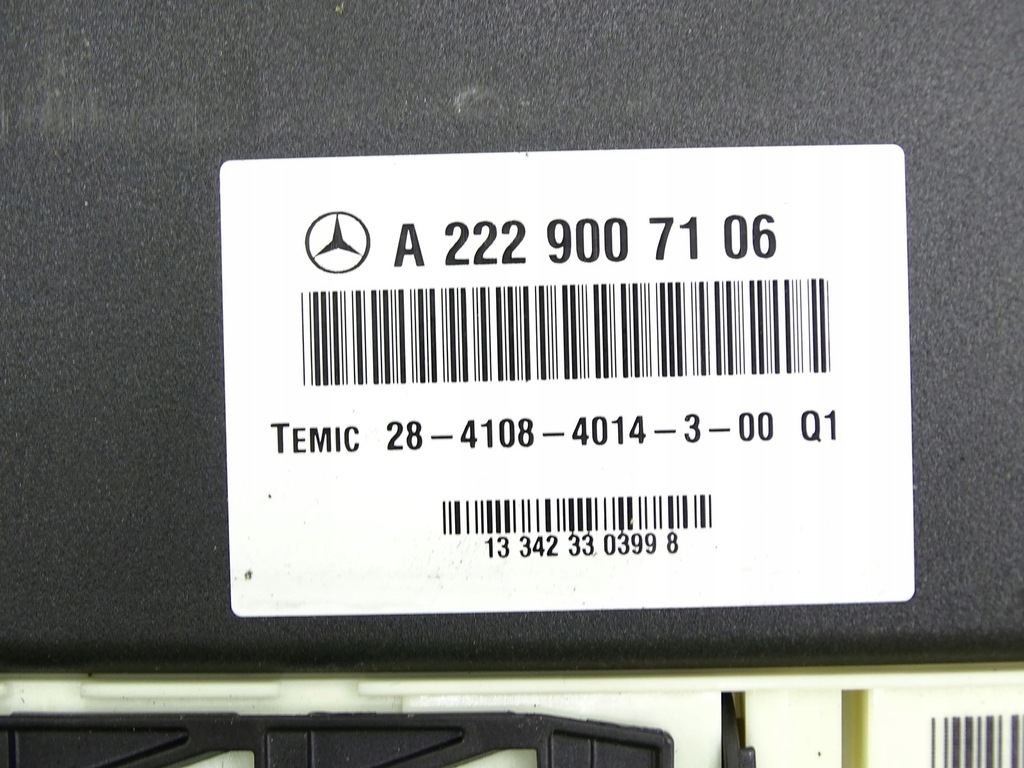 CONTROLLER SUSPENSION MERCEDES S W222 13- A2229007106 Product image