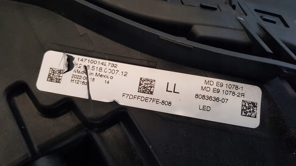 LAMPĂ FAŢĂ STÂNGA DREAPTA BMW M2 G87 NEGRU COMPLET 9503470 9503469 Product image