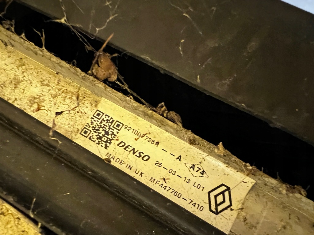 SET CREAȚA FATA, RĂCITORI APA AER CONDIȚIONAT, VENTILATOR PENTRU RENAULT ZOE SI Z.E. Product image