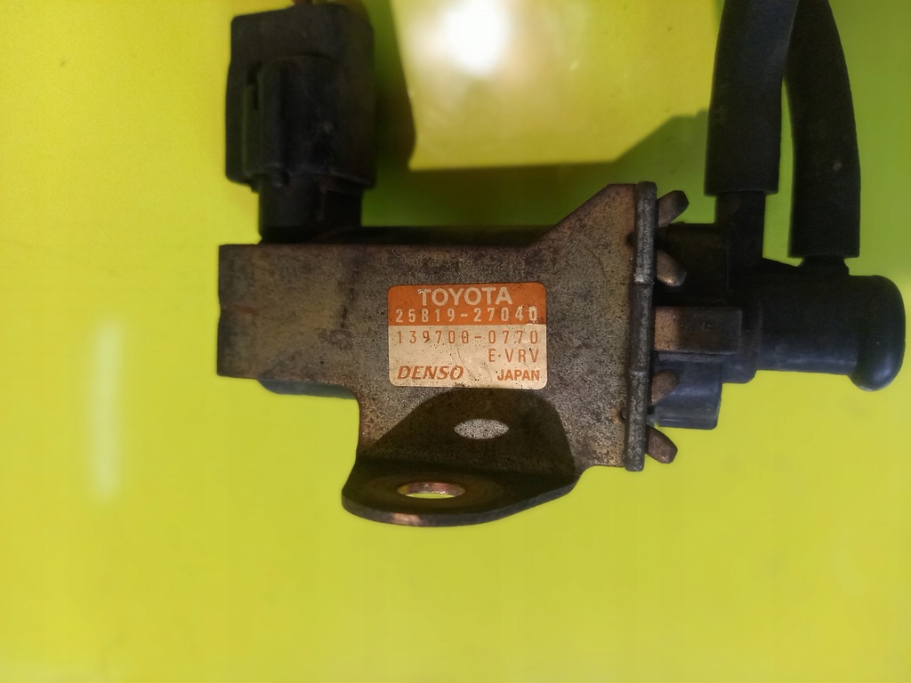ZAWÓR CZUJNIK TURBO 2.0 D4D 116 KM 25819-27040 TOYOTA RAV4 II 02R Product image