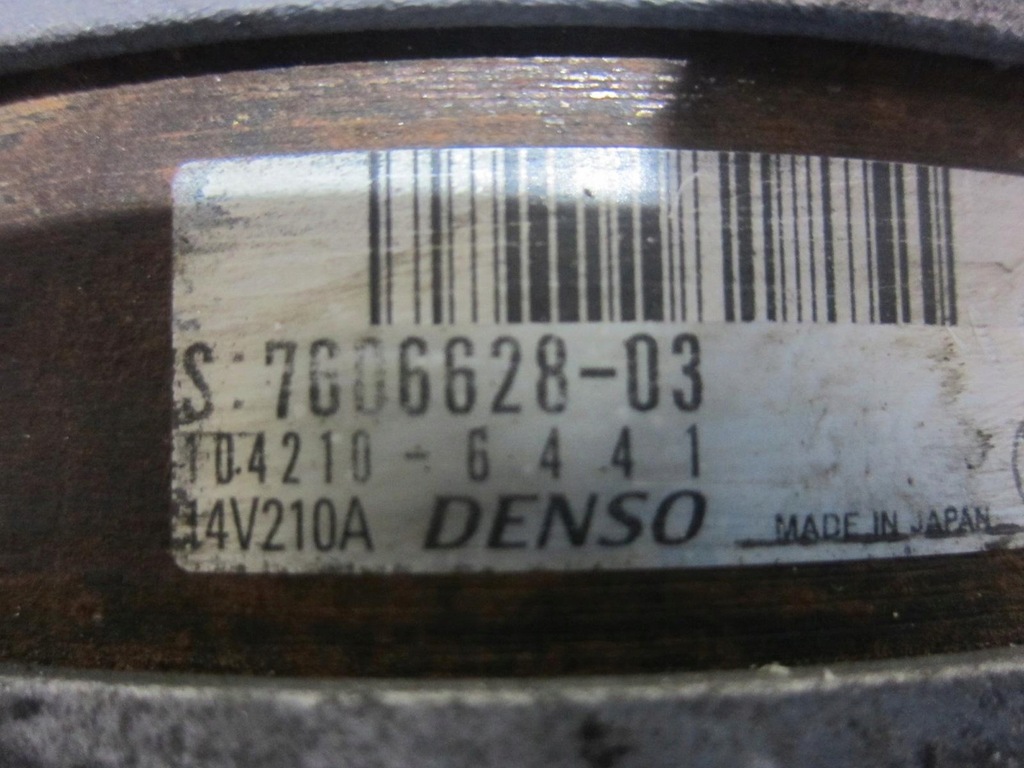 BMW F06 650I 4.4 N63 F10 F15 X5 ALTERNATOR MOTOR 12317606628 98KM 7606628 Product image