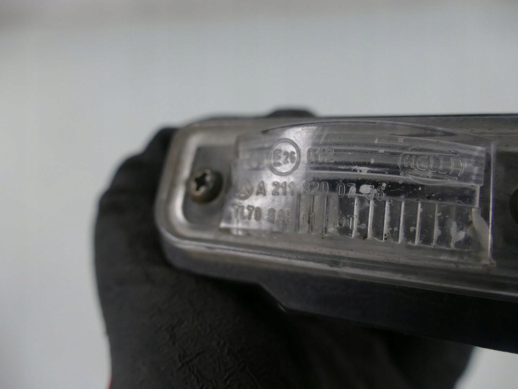 MERCEDES SLK R171 LAMPĂ PLACĂ LUMINA SPATE W211 Product image