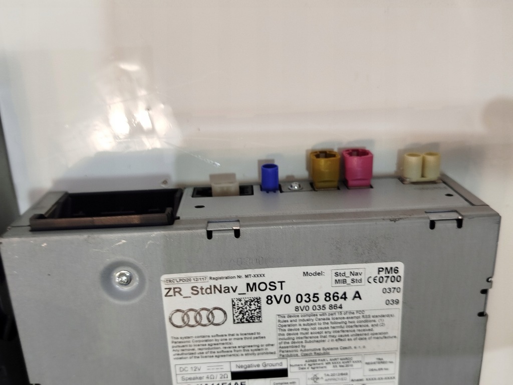 CITITOR DE NAVIGAȚIE AUDI A3 8V 8V0035864A FUNCȚIONAL, LEGAL! Product image