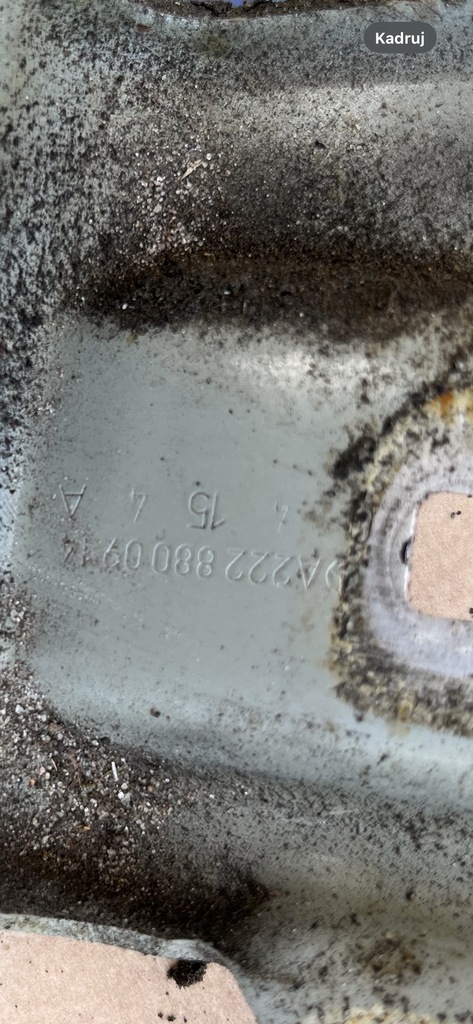 MERCEDES CLASA S W222 SUPORT MONTARE APARĂ FAȚĂ STÂNGA A2228800914 Product image