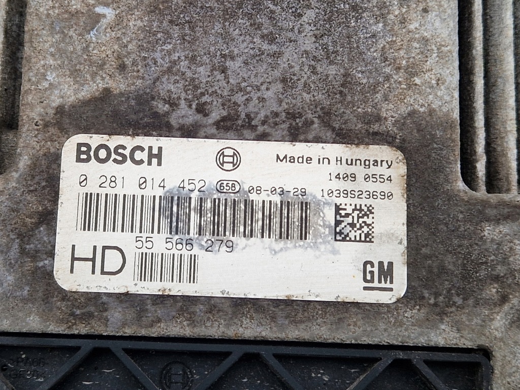 Opel Zafira B Cdti Computer 028101452 55566279 Product image