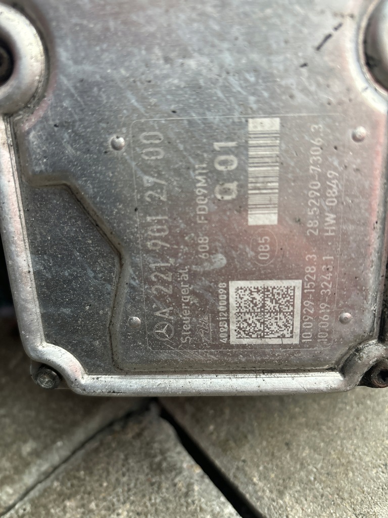 ABS CONTROLLER POMPA MERCEDES W221 LIFT A2219012700 A2214319512 Product image