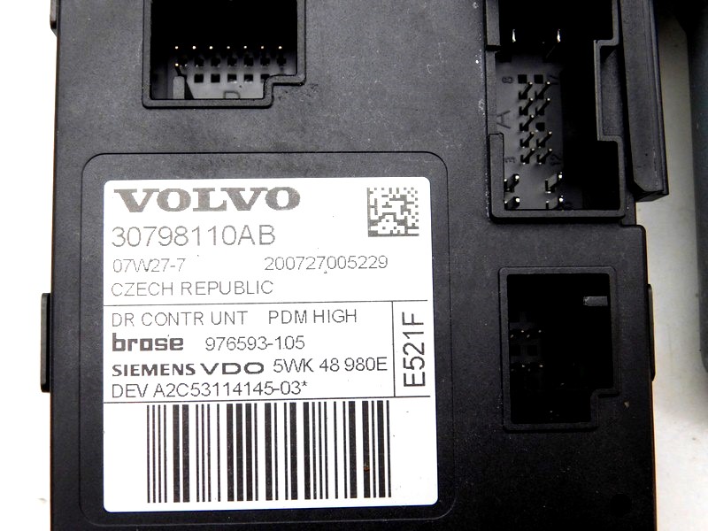 09/23 VOLVO V50 S40 Siemens VDO CONTROLLER GEAM MOTOR stanga fata Product image