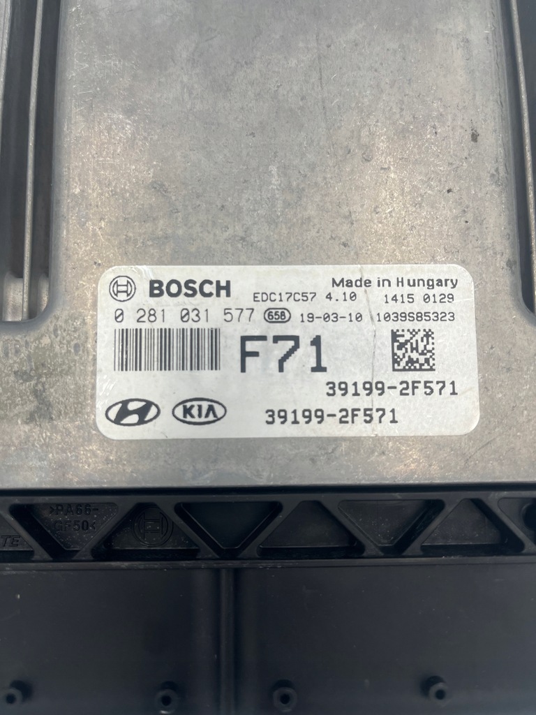 CONTROLLER MOTOR HYUNDAI TUCSON 0281031577 Product image