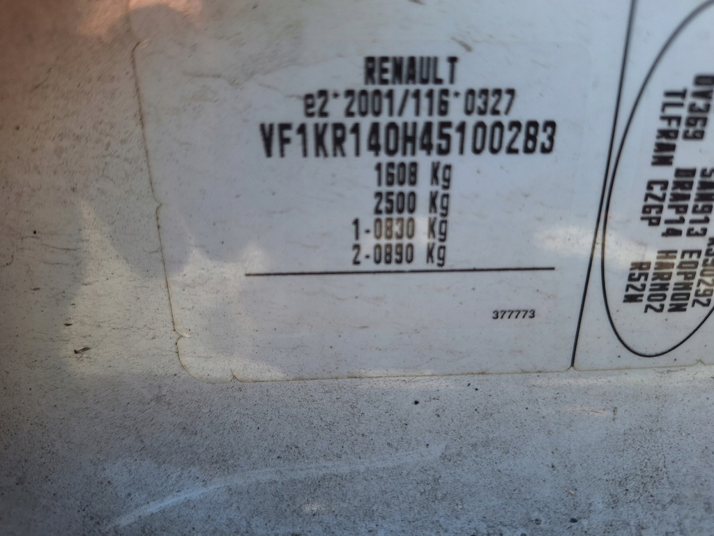 Renault Clio 3 III lift 1.2 16V D4F786 Catalizator 8201034553 H8201034586 Product image