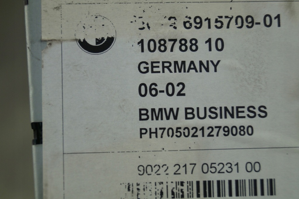 RADIO CASETA BUSINESS 6915709 BMW E46 LIFT 01-05 Product image
