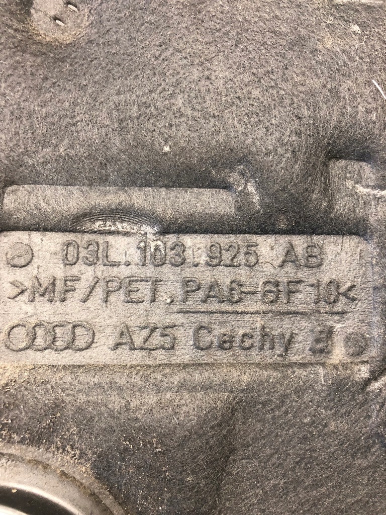 CAPAC MOTOR AUDI TDI 03L103925AB Product image