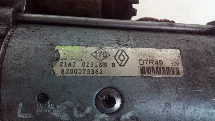Starter Renault Laguna II 1.9 DCI 8200075362 Product image