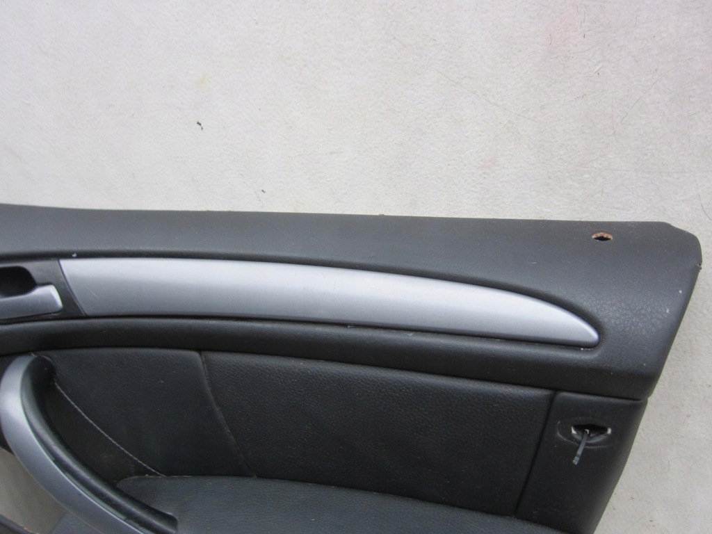 BMW X5 E53 UŞĂ LATERALĂ FAŢĂ DREAPTA FAŢĂ DREAPTA PIELE NEGĂ Product image