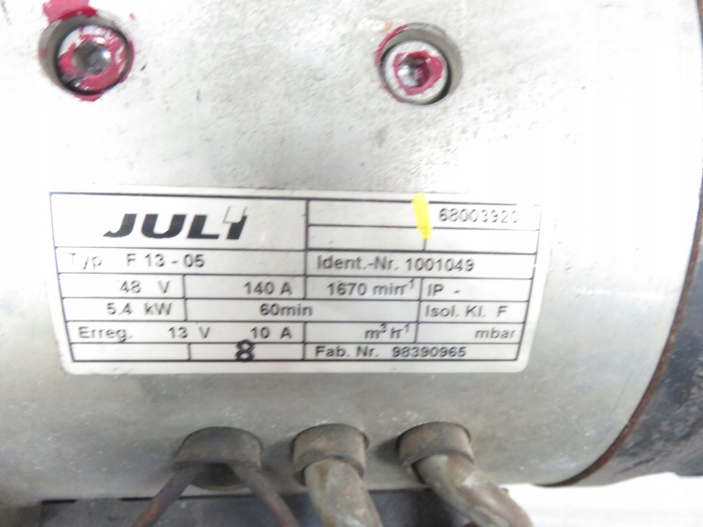 JUNGHEINRICH ETV MOTOR ELECTRIC 14 GE F13-05 JULI 68003920 Product image