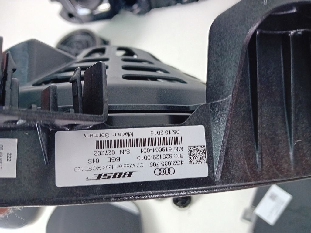 SISTEM DE SUNET AUDI A6 S6 RS6 4G 4G5 SET DE DIBUZOARE BOSE Product image