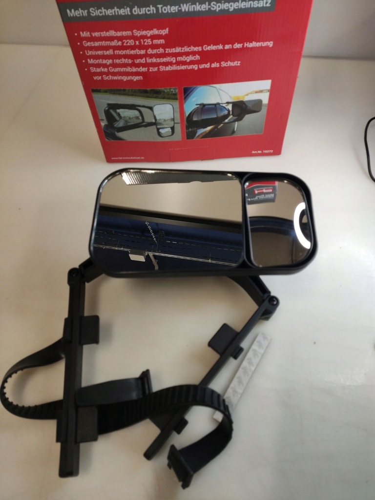 HP-Autozubehör 10272 oglindă universală neagră pentru rulotă Product image