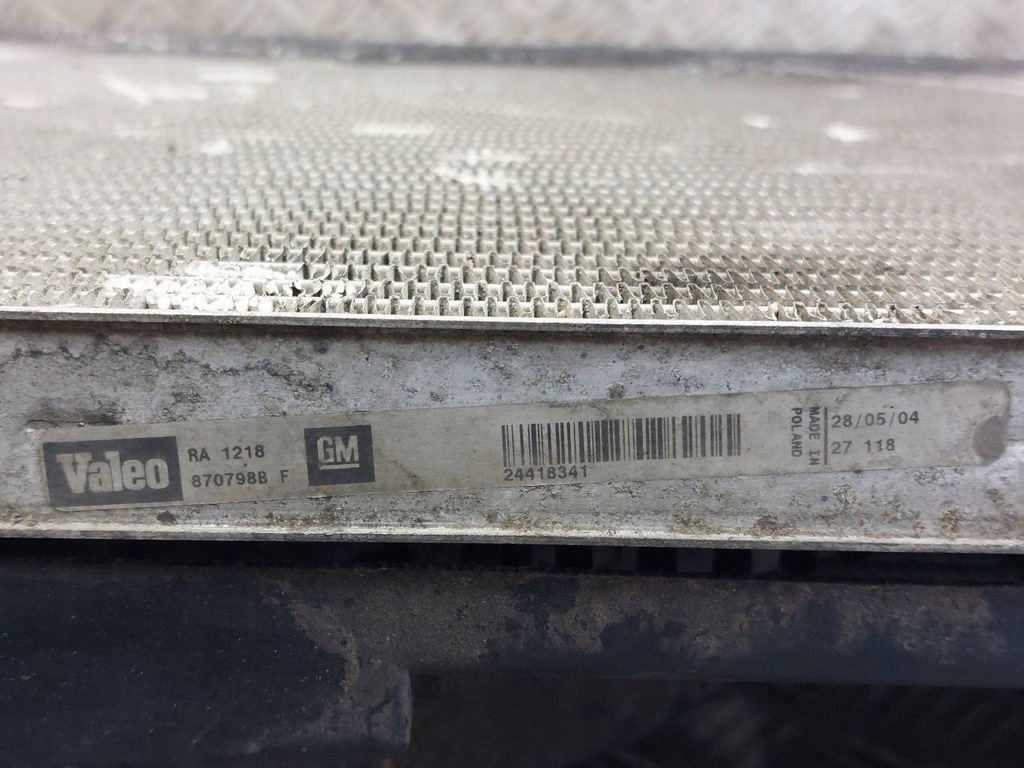 RĂCITOR APA + VENTILATOR SAAB 9-3 II 2.2 TiD 24418341 12785083 Product image