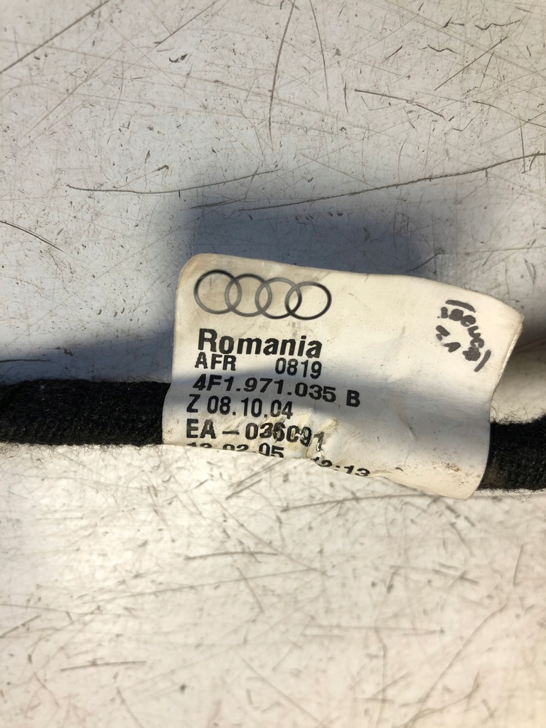 CABLA UŞĂ AUDI A6 C6, STÂNGA FAŢĂ, EUROPA Product image