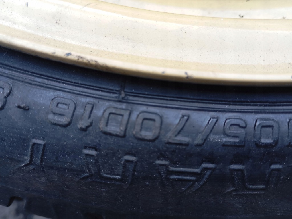 ROATA DE rezerve DAIHATSU MATERIA 105/70R16 Product image