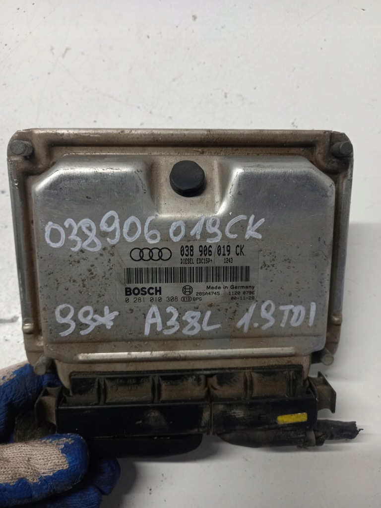 CONTROLLER DE MOTOR AUDI A3 8L 1.9 TDI 038906019CK Product image