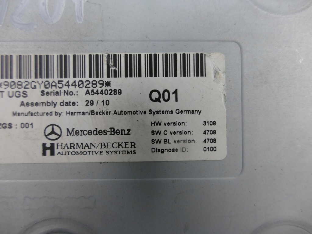 MERCEDES C W204 MODUL TELEFON CONTROLLER GSM Product image