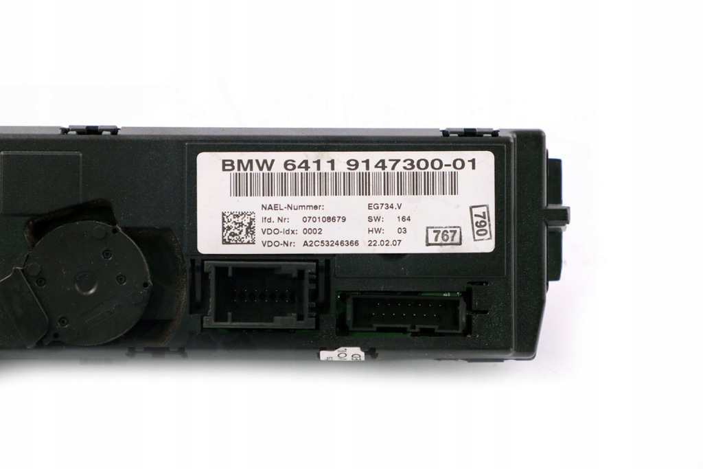 BMW E92 E93 Panou aerisire aer conditionat 9147300 Product image