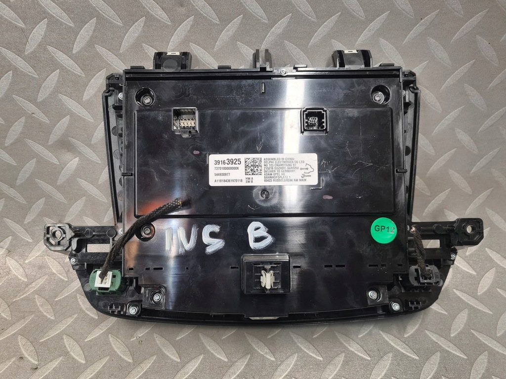 ECRAN DE NAVIGARE RADIO OPEL INSIGNIA II B 39163925 Product image