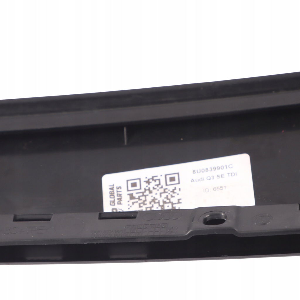 Audi Q3 8U Capac Ușă stâlp B spate stânga negru lucios 8U0839901C Product image