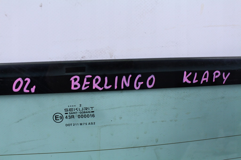 GEAM CAPOTA SPATE CITROEN BERLINGO PARTNER 02 Product image